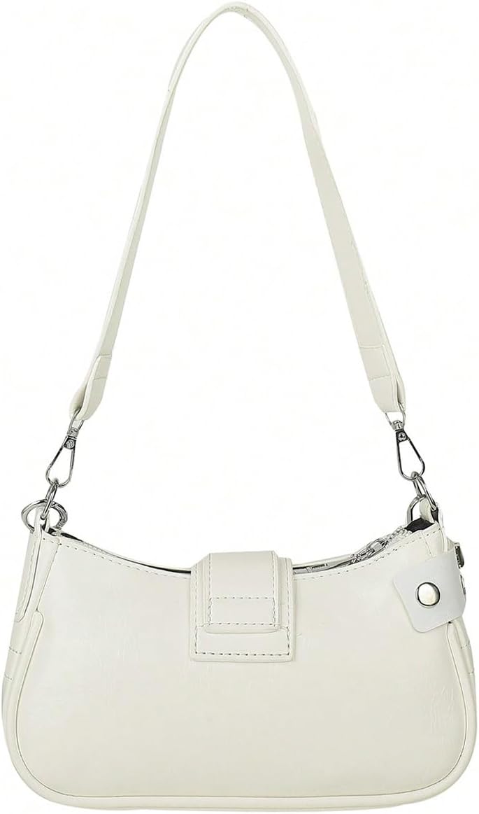 Verdusa Women's Y2k Star Embroidery Shoulder Bag Mini Chain Hobo Handbag Purses